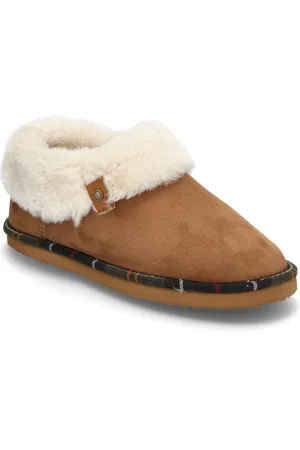 Barbour Eloise Slipper Slippers Hjemmesko Brown