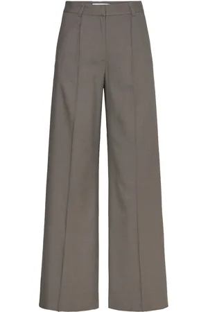 IRO Odilla Bottoms Trousers Straight Leg Grey
