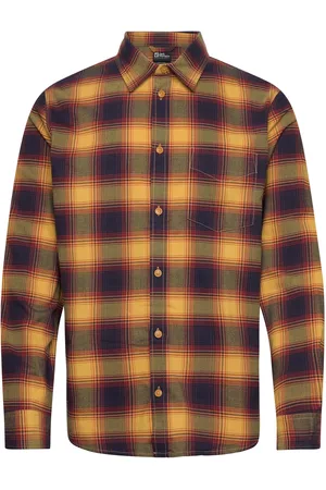 Jack Wolfskin Wanderweg Shirt M Tops Shirts Casual Multi/patterned