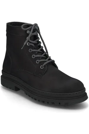 JACK & JONES Jfwchapel Nubuck Boot Ln Snørestøvler Black Jack & J S