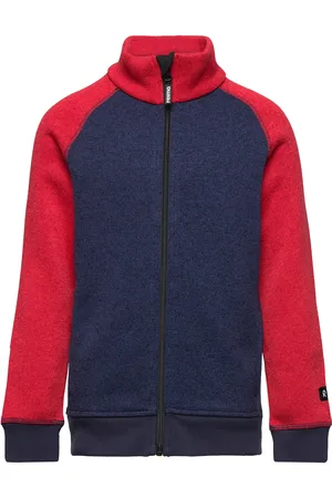 Reima Fleece Sweater, Neulomus Outerwear Fleece Outerwear Fleece Jackets Navy
