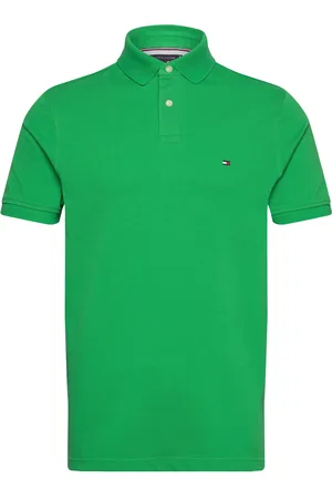 Tommy Hilfiger 1985 Regular Polo Tops Polos Short-sleeved Green