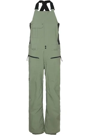Quiksilver Utility Bib Outerwear Snow-ski Clothing Snow-ski Pants Green