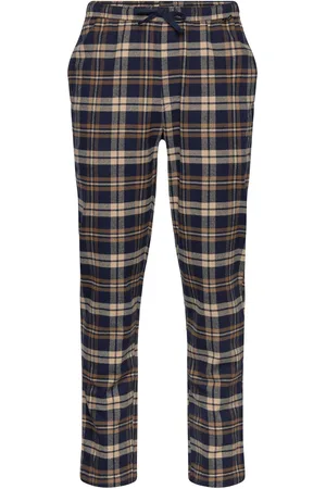 JBS Pyjamas Pants Flannel. Hyggebukser Navy