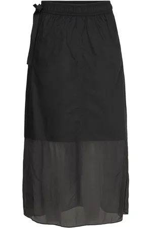 INWEAR Burrelliw Skirt Skirts Knee-length & Midi Skirts Black