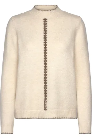 FRANSA Frsophy Pu 4 Tops Knitwear Jumpers Cream