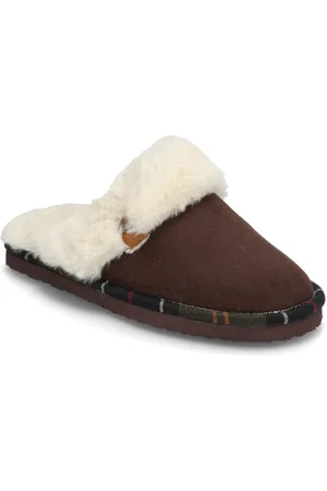Barbour Claudia Slippe Slippers Hjemmesko Brown