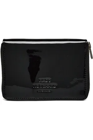 Mads Norgaard Press Lacquer Gold Wallet Bags Card Holders & Wallets Wallets Black