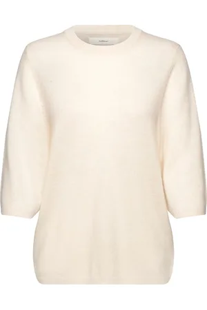 INWEAR Monikaiw Over Tshirt Tops Knitwear Jumpers Cream