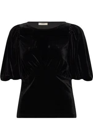 INWEAR Brynniw Top Ss Tops Blouses Short-sleeved Black