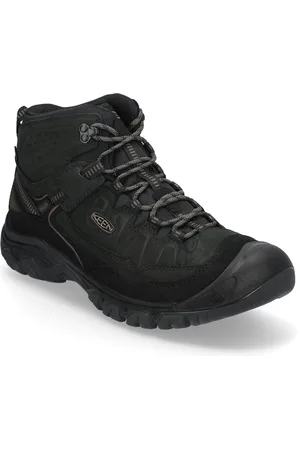 Keen Ke Targhee Iv Mid Wp M-Triple Black Sport Men Sport Shoes Sport Outdoor-hiking Shoes Black