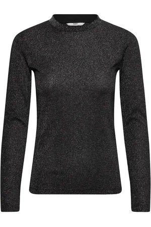 Mads Norgaard 2X2 Lurex Tuba Tee Ls Tops T-shirts & Tops Long-sleeved Multi/patterned