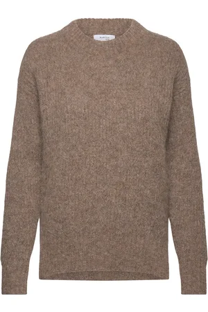 Marville Road The Juliet Sweater Tops Knitwear Jumpers Brown