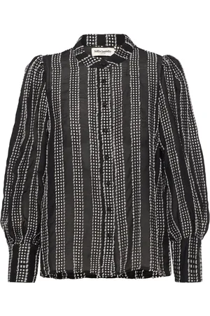 Lollys Laundry Rorall Shirt Ls Tops Shirts Long-sleeved Black