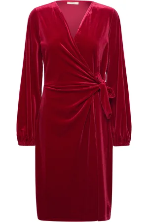 INWEAR Brynniw Goriel Wrap Dress Kort Kjole Red