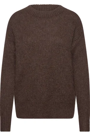 Marville Road The Juliet Sweater Tops Knitwear Jumpers Brown