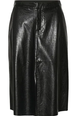 Cream Crcandi Skirt Skirts Knee-length & Midi Skirts Black