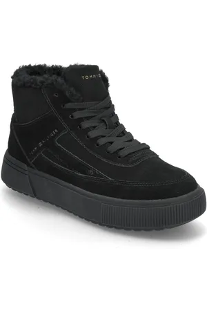 Tommy Hilfiger Suede Vulc Winter Sneaker Hi High-top Sneakers Black