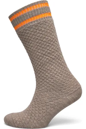 Mads Norgaard Woolen Bubble Socks Lingerie Socks Regular Socks Beige