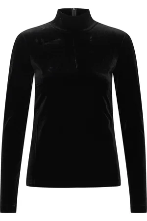Part Two M Pw Pu Tops T-shirts & Tops Long-sleeved Black