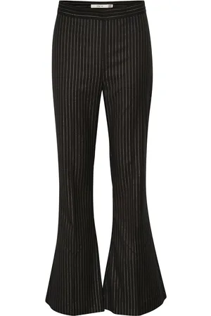 Gestuz Caylinagz Hw Pants Bottoms Trousers Flared Black