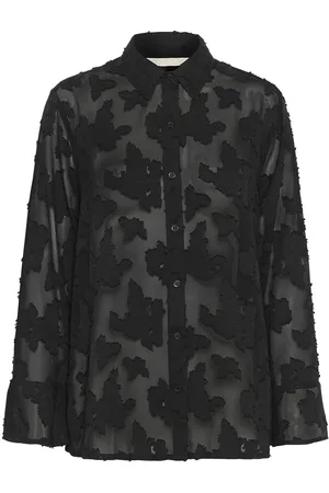 Culture Cusanta Shirt Tops Shirts Long-sleeved Black