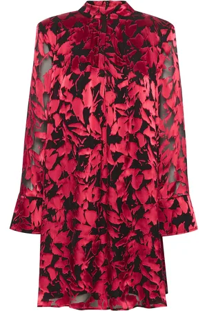 Gestuz Elvagz P Silk Short Dress Kort Kjole Red