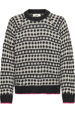 Mads Norgaard Recycled Iceland Kilian Sweater Tops Knitwear Jumpers Black