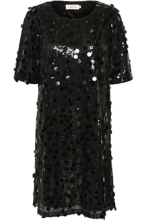 Cream Crshine Short Dress Kort Kjole Black