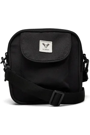 Fat Moose Atlas Crossbody Bag Skuldertaske Taske Black