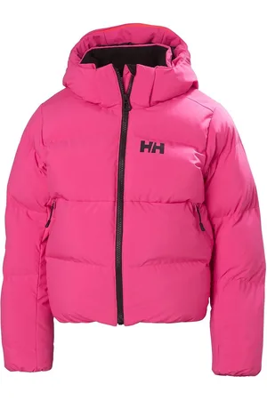 Helly Hansen Jr Nora Short Puffy Jacket Foret Jakke Pink