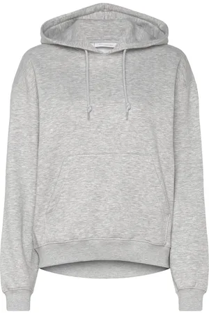 Weekday Essence Standard Hoodie Tops Sweatshirts & Hoodies Sweatshirts Grey