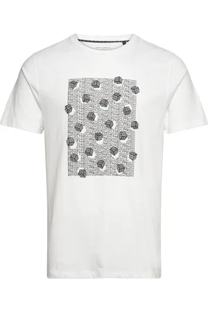 French Connection Mini Dice Graphic Tee Tops T-Kortærmet Skjorte White