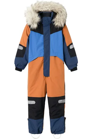 NAME IT Nmnstorm12 Ski Suit Block Fo Outerwear Coveralls Snow-ski Coveralls & Sets Blue