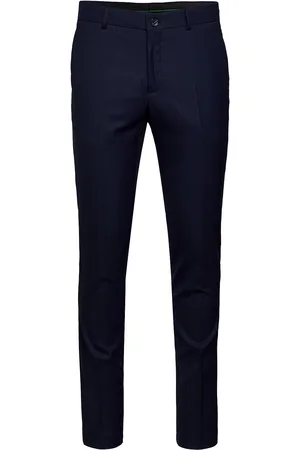 Lindbergh Superflex Pants Bottoms Trousers Formal Navy