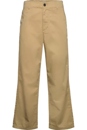 Solid Sdnasko Ethan Bottoms Trousers Cargo Pants Yellow