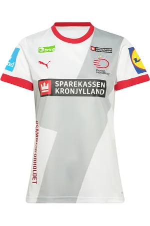PUMA Dhf Away Jersey W Sport Sport Clothing Sports Tops & T-shirts Sport T-Skjorte White