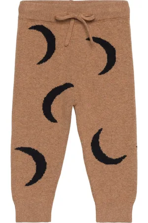 The New Tnsmorrel Uni Jacquard Pants Bottoms Trousers Brown