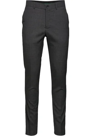 Lindbergh Superflex Pants Bottoms Trousers Formal Grey