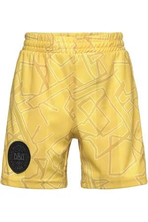 Hummel Dbu-Halo 24 Gk Shorts Kids Bottoms Shorts Sport Shorts Yellow
