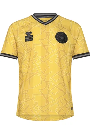 Hummel Dbu-Halo 24 Gk Jersey S/S Sport Men Sport Clothing Sport Tops Sport Football Shirts Yellow