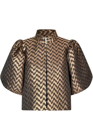 Dea Kudibal Oliviadea Ns Tops Blouses Short-sleeved Gold