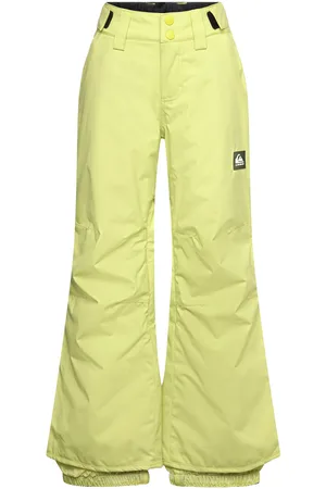Quiksilver Estate Youth Pt Outerwear Snow-ski Clothing Snow-ski Pants Khaki Green