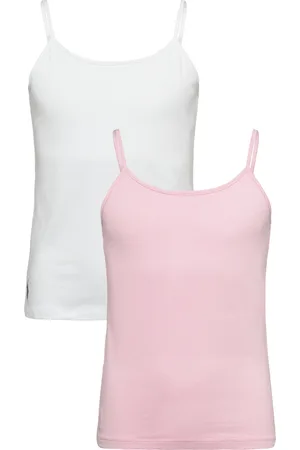 Ralph Lauren C3-Camisole Tops T-shirts Sleeveless Pink