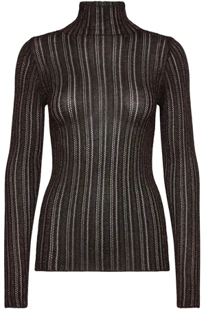 Soaked in Luxury Sllaisa Pullover Tops Knitwear Jumpers Brown