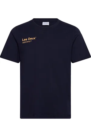 Les Deux Brody T-Shirt 2.0 Tops T-Kortærmet Skjorte Black