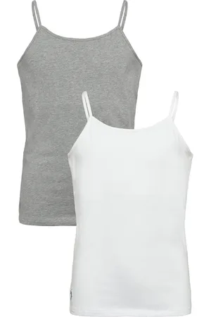 Ralph Lauren C3-Camisole Tops T-shirts Sleeveless Grey
