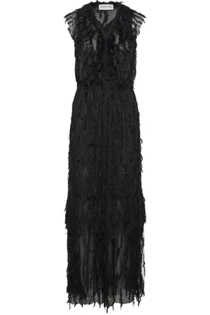 Munthe Salo Maxikjole Festkjole Black