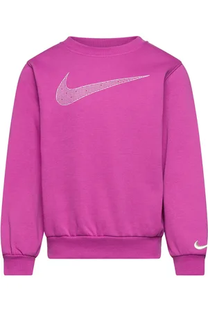 Nike Shine Crew Sport Sweatshirts & Hoodies Sweatshirts Purple