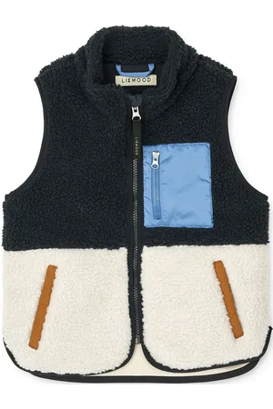 Liewood Vada Pile Vest Tops Vests Navy